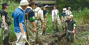 ビオトープの造成・運用プログラム